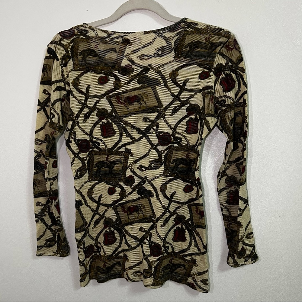 Beymen horse print loose knit top - Picture 6 of 6